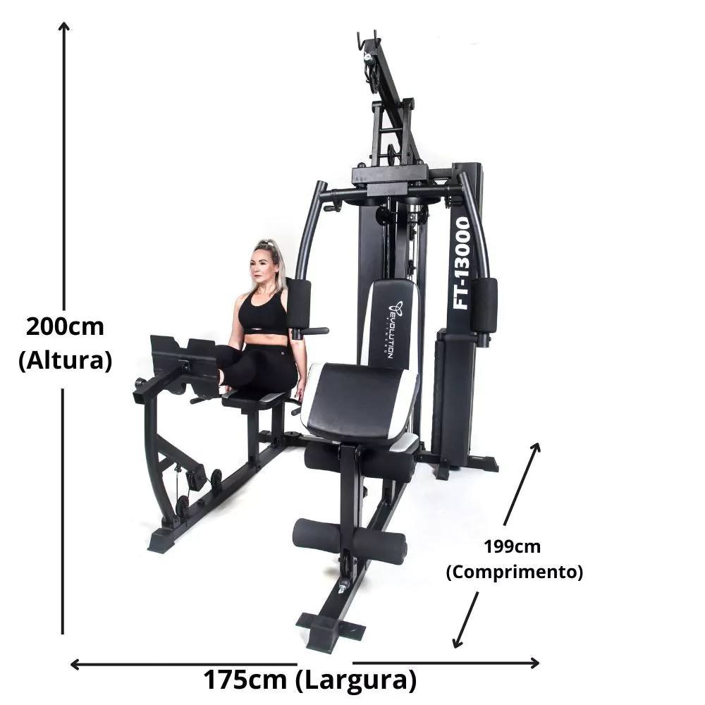 ESTAÇÃO DE MUSCULAÇÃO FT 1300 EVOLUTION